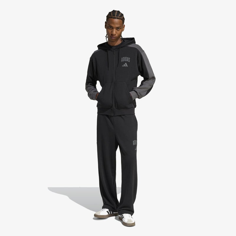اديداس COLLEGIATE FRENCH TERRY FULL-ZIP HOODED TRACK TOP - Image 4