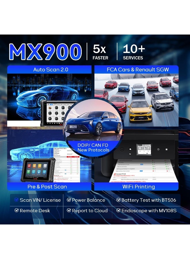 Autel ماسح أوتيل MaxiCheck MX900 مع MV108 - Image 5