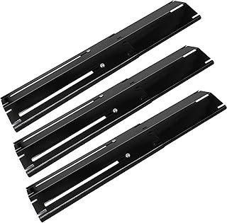 Criditpid Porcelain Steel Universal Heat Tents Replacement for Brinkmann, Charbroil, Nexgrill, Backyard Grill, Set of 3 - Image 1