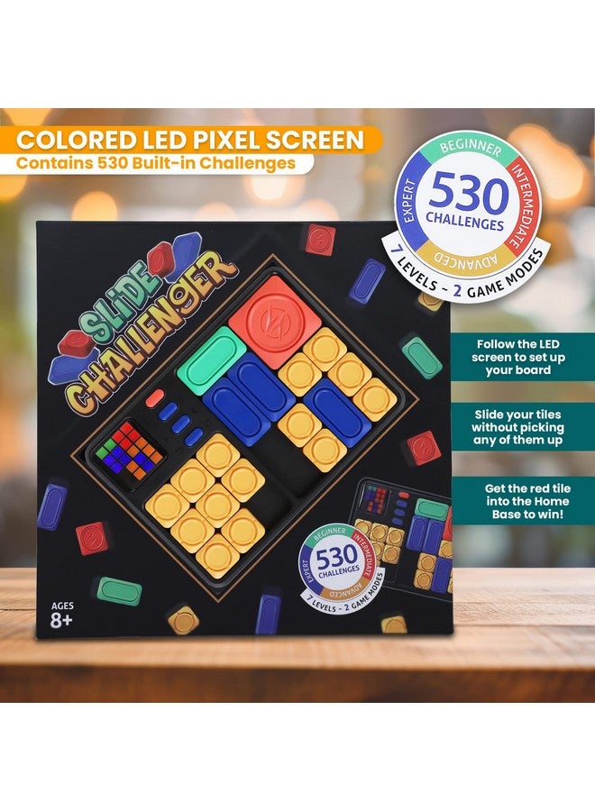 Point Games Super Slide Puzzle Game, Handheld Electronic Games For Kids, Stem Learning - Brain Teaser - Iq Puzzles Toy, Travel Toys & Great Gift, 530 Challenges For Boy & Girl, Ages 8+ - Image 3
