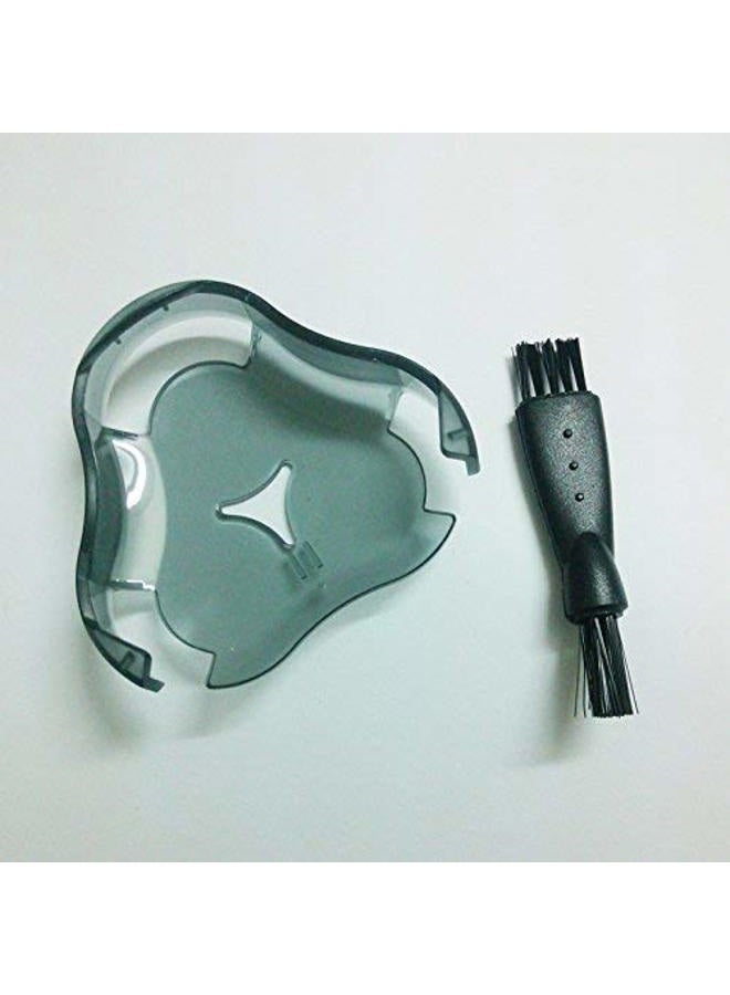 Ronsit Shaver Head Protection Cap Guard + Cleaning Brush for Norelco RQ12 RQ11 - Image 2