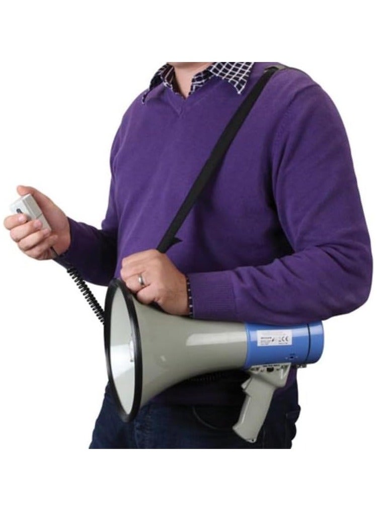 Power Megaphone 25W – Loud Bullhorn with Siren & Adjustable Volume - Image 2