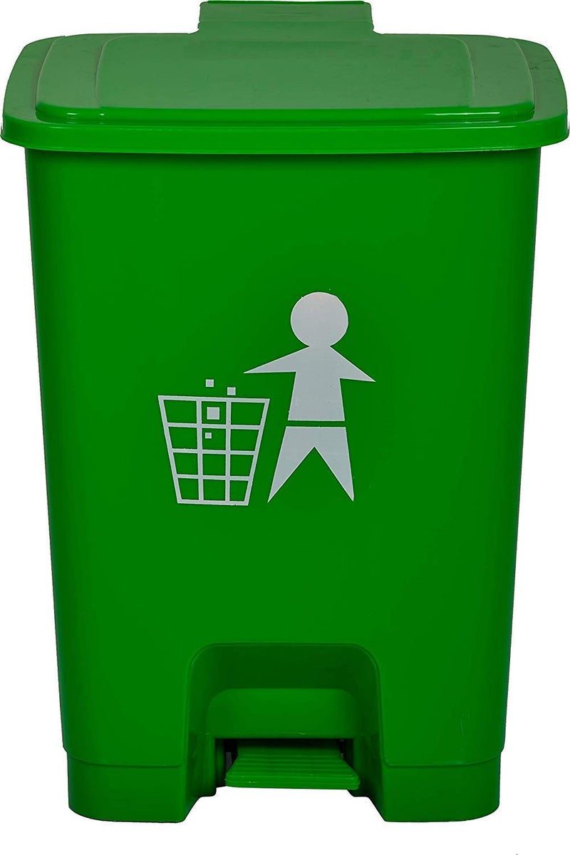 Dhwani Enterprise Dhwani Enterprise Plastic Pedal Dustbin Biomedical waste bins for hospitals Set of 5 RedBlueYellowGreenBlack 15 LTR WITH CHECK DUSTER CLOTH FREE  - Image 5