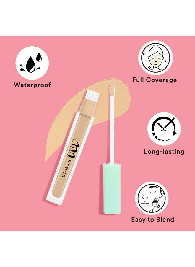 SUGAR POP Full Coverage Concealer Cream For All Skin Types 03 Peanut For Medium To Dusky Skin Tone | Waterproof | Easy To Blend | Rich Matte Finish | 4 Ml, Pack Of 1 - Image 5