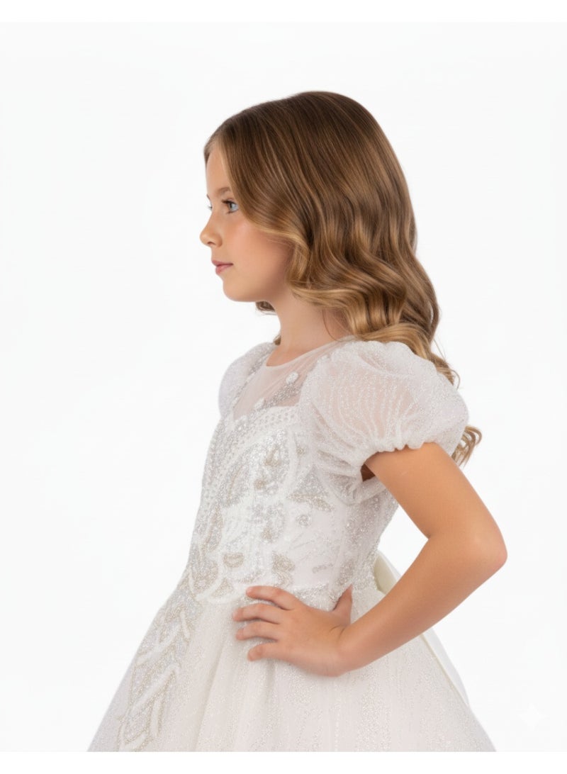 D'Daniela Sequin Tulle Party Dress - Image 4