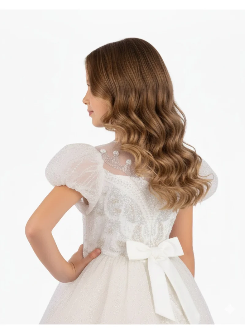 D'Daniela Sequin Tulle Party Dress