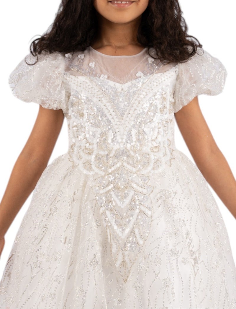 D'Daniela Sequin Tulle Party Dress - Image 5