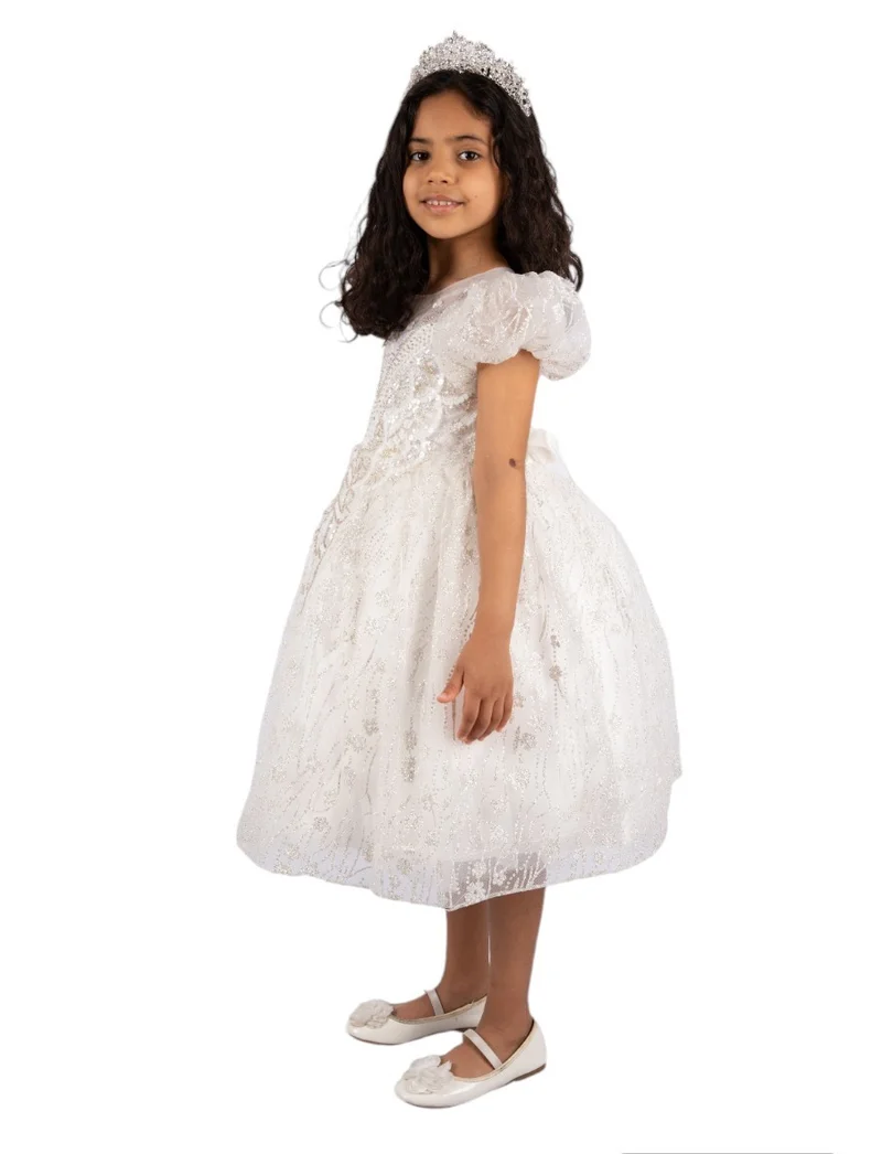D'Daniela Sequin Tulle Party Dress