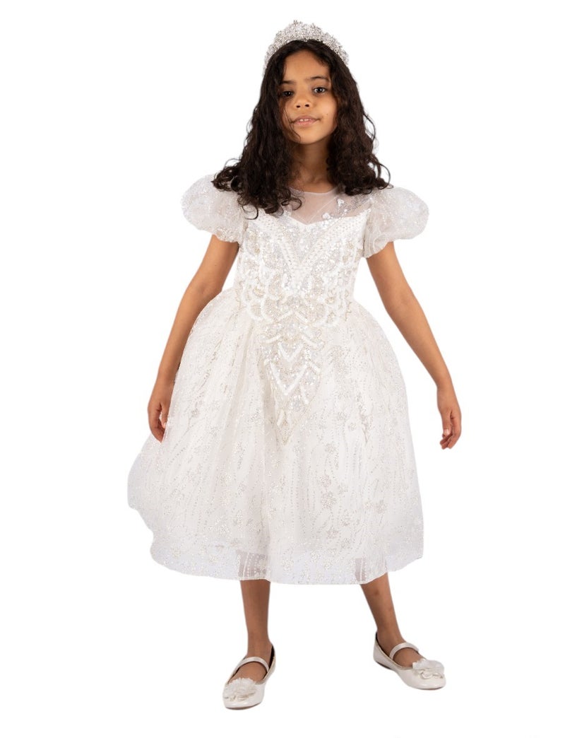 D'Daniela Sequin Tulle Party Dress - Image 2