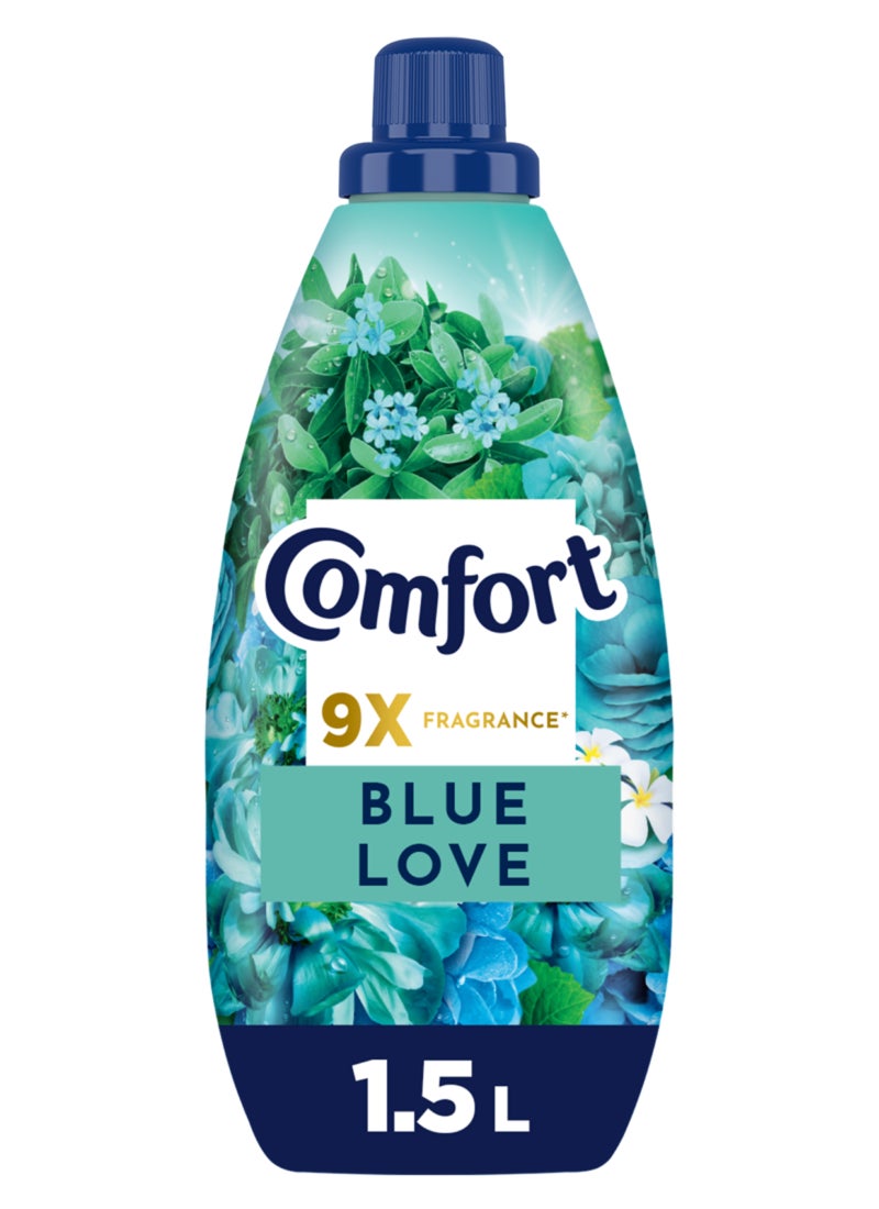 Comfort Concentrate Fabric Softener Blue Love 9x Fragrance 1.5L - Image 1