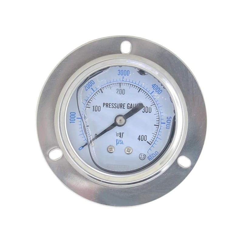 مقياس ضغط هيدروليكي رقمي محوري بحافة حزام، خيط M14*1.5، مقياس ضغط دقيق مع زيت 0.1 ميجا باسكال إلى 60 ميجا باسكال جوي فول (60 بار) - Image 4