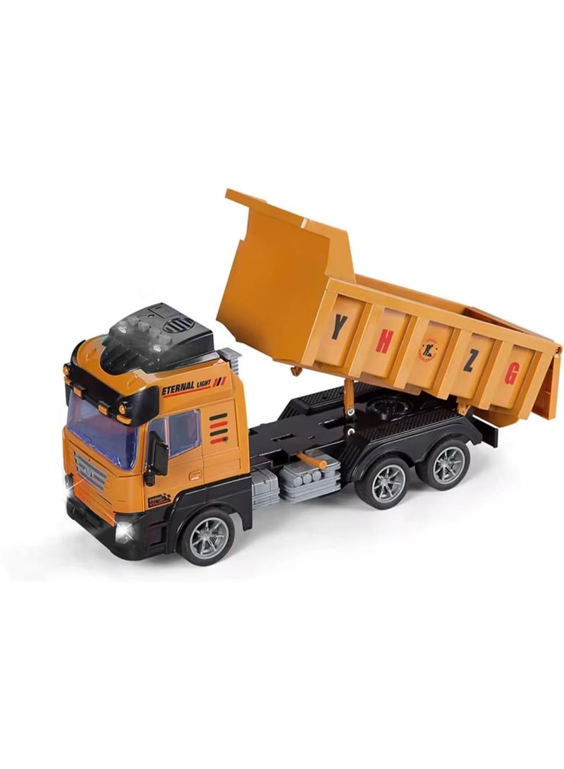 GOLD MANTIS Dump Truck Professional 14 Scale Remote Control Toy Construction Vehicle - Image 1