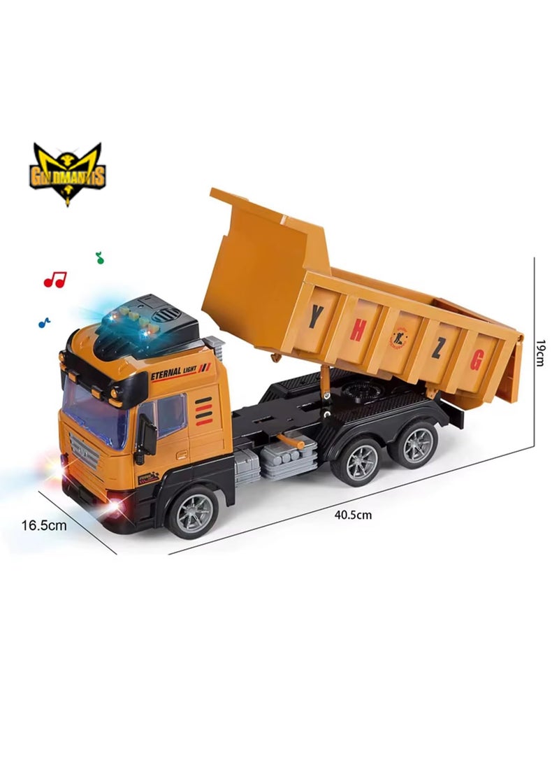 GOLD MANTIS Dump Truck Professional 14 Scale Remote Control Toy Construction Vehicle - Image 4