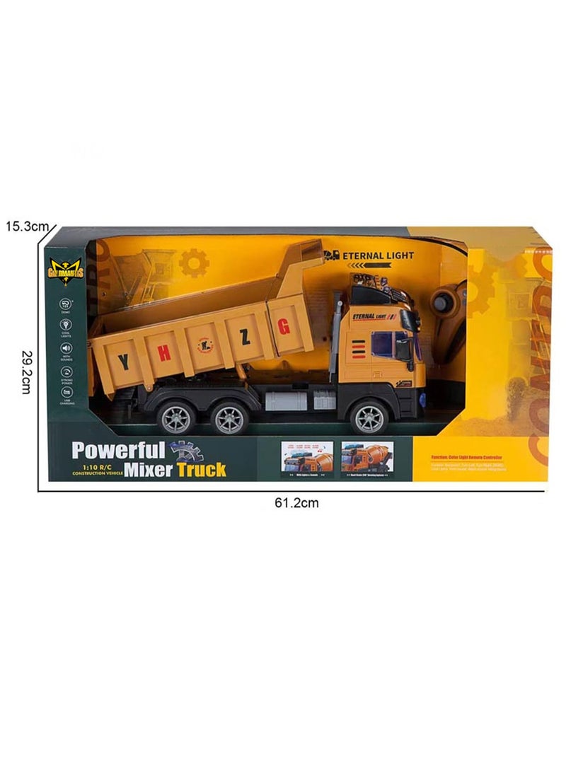 GOLD MANTIS Dump Truck Professional 14 Scale Remote Control Toy Construction Vehicle - Image 5