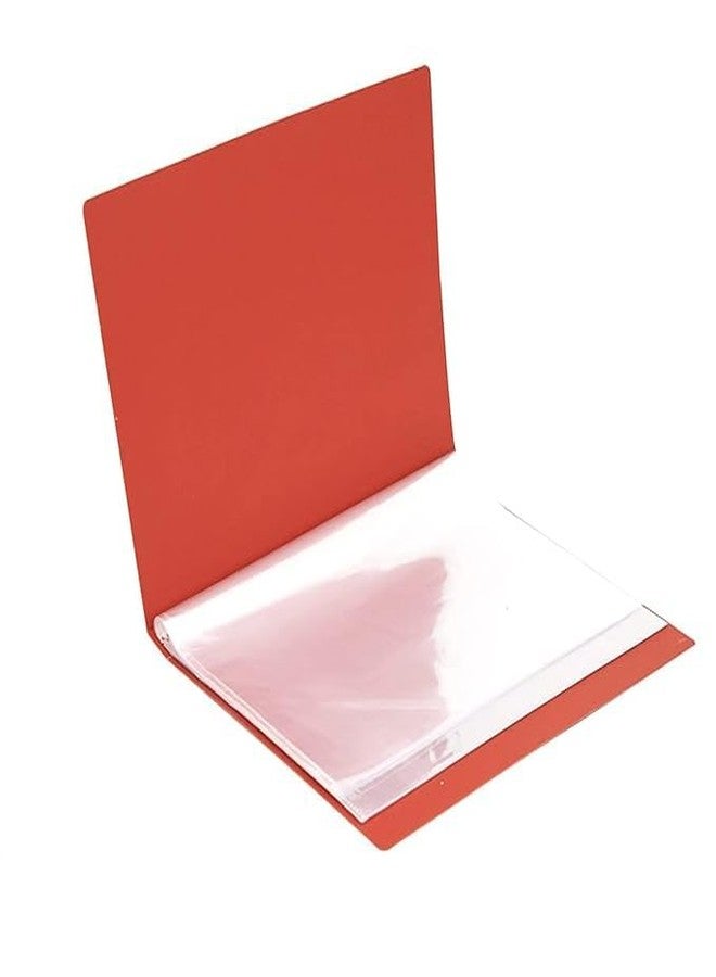HCS A4 Size Presentation Display Book Portfolio File Folder Presentation Binders with Plastic Clear Sleeves Document Organizer Multicolor (20 Pocket Pack of 2) - Image 3
