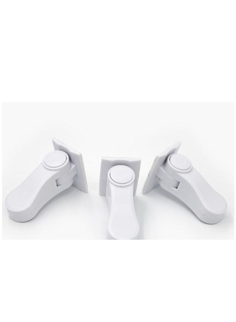 AROAQ Universal Child Safety Door Lever Locks Anti-Open Handle Protectors Pack of 3 - Image 1