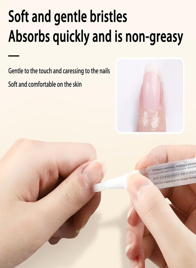 AOBOO قلم زيت الجلد للعناية بالأظافر، زيت الأظافر للقوة، كريم العناية المرطب للأظافر لتقليل تشقق الأظافر والجفاف للأظافر الضعيفة والمتقشرة والهشة - Image 2