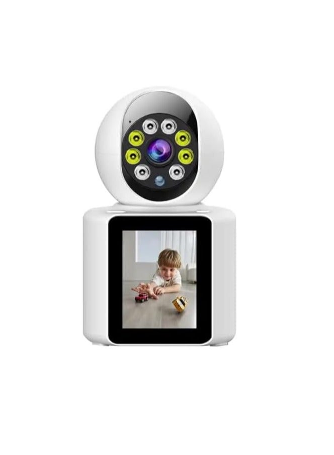 Generic Two way video WiFi camera 1080P Video Calling WIFI HD Camera One-Click Video Calling Infrared Night Vision Video Baby Monitoring Camera  - Image 2