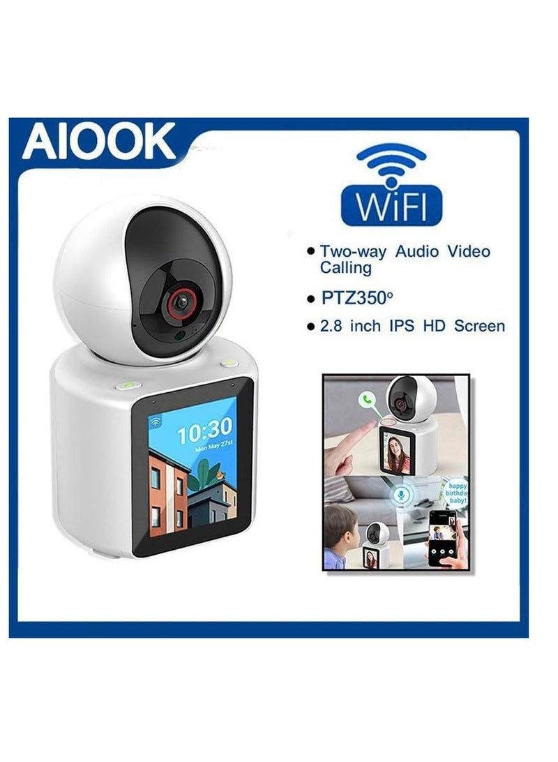 Generic Two way video WiFi camera 1080P Video Calling WIFI HD Camera One-Click Video Calling Infrared Night Vision Video Baby Monitoring Camera  - Image 4