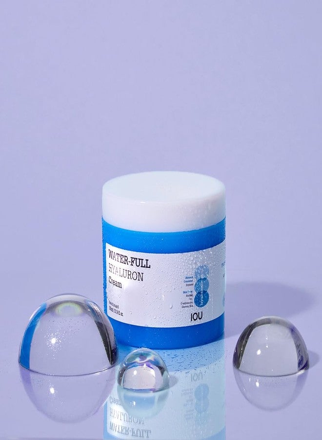 Welcos WATER-FULL HYALURON Cream | Intensive Face Moisturizer for Long-Lasting Hydration | Soothing & Nourishing w/Hyaluronic Acid | Hydrating Bomb | Korean Skin Care | 300ml / 10.14 Fl. oz - Image 5