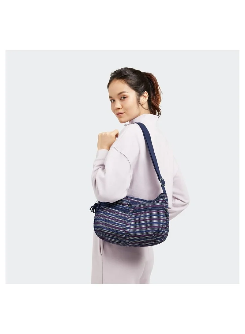 kipling Izellah Medium crossbody Blue Geo Print