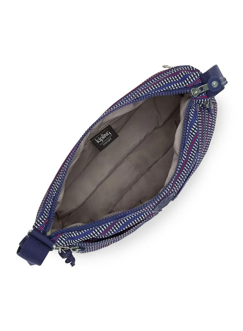 kipling Izellah Medium crossbody Blue Geo Print