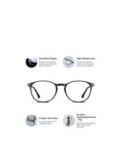 NOOZ Nooz Cruz Essential Collection Round Reading Glasses Magnifying Glasses for Men and Women  - Image 4