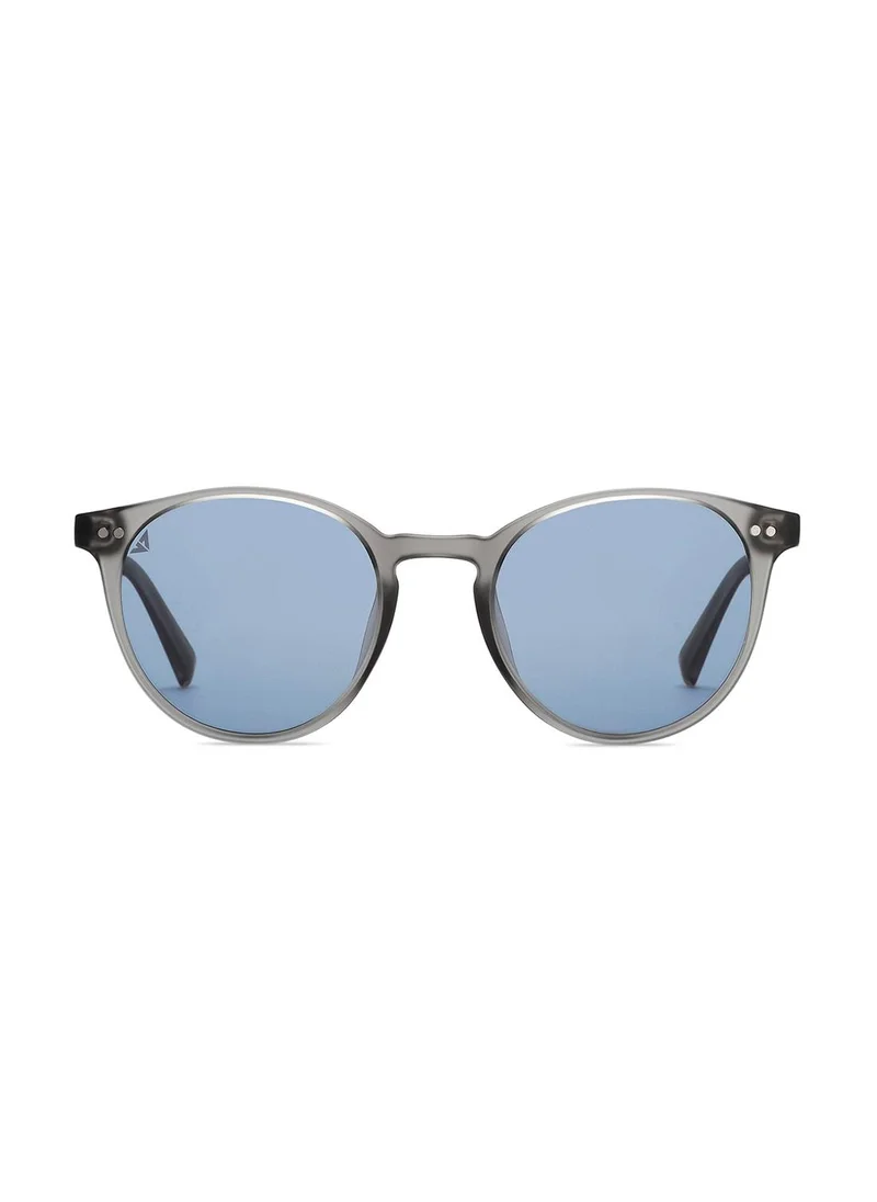 VINCENT CHASE Unisex Polarized Round Sunglasses VC S16343