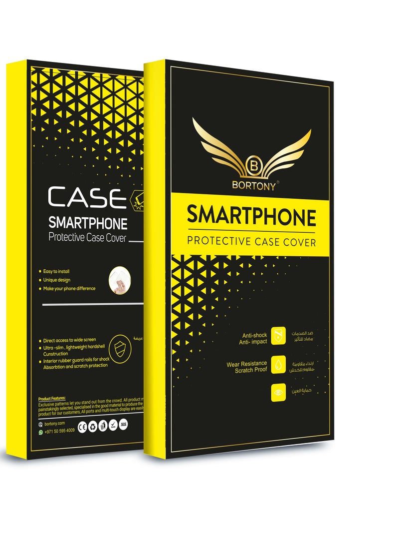 BORTONY Protective Case Cover With Finger Grip Stand For Samsung Galaxy S21 Plus - Image 4