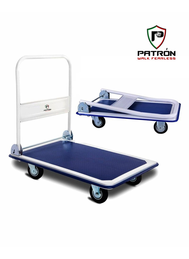 Patron Patron Heavy Duty Foldable Platform Trolly - 300 Kgs. 