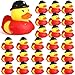 Sotiff 100 Pcs Firefighter Rubber Ducks Bulk 2 Inch Fireman Rubber Ducky for Firefighter Party Favors Birthday Party Gifts - Image 2
