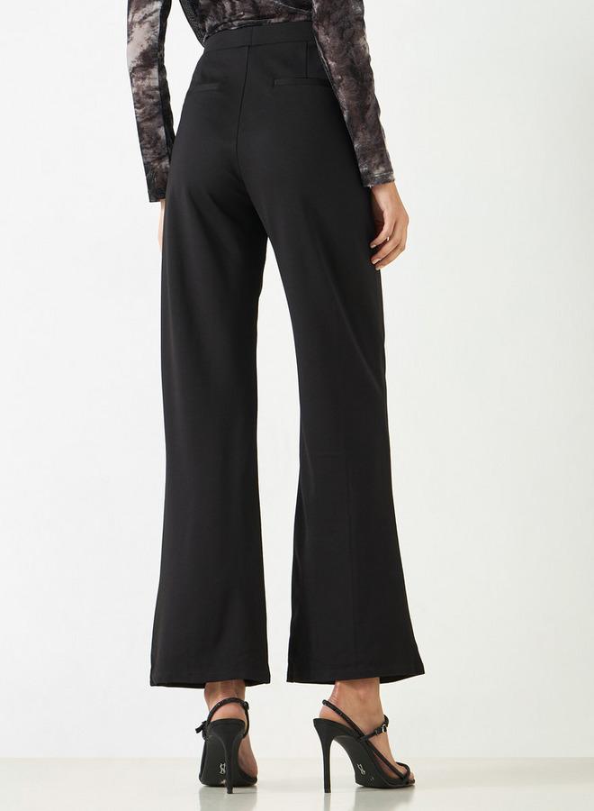 تواكستريمز بنطلون ليقنز واسع سادة بخصر مطاطي من تو إكستريمز - Image 3