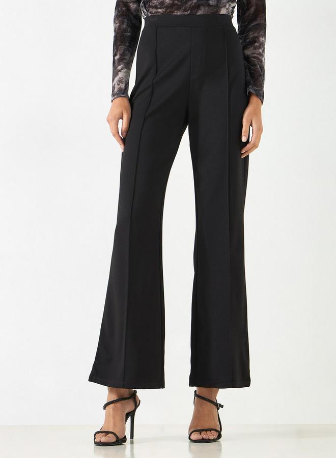 تواكستريمز بنطلون ليقنز واسع سادة بخصر مطاطي من تو إكستريمز - Image 1