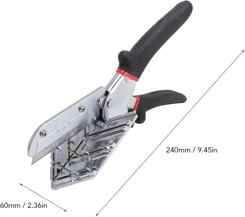 Miter Shear Cutter Incisive SK5 Blade Multi Angle Trunking Shears for Soft Wood PVC - Image 3