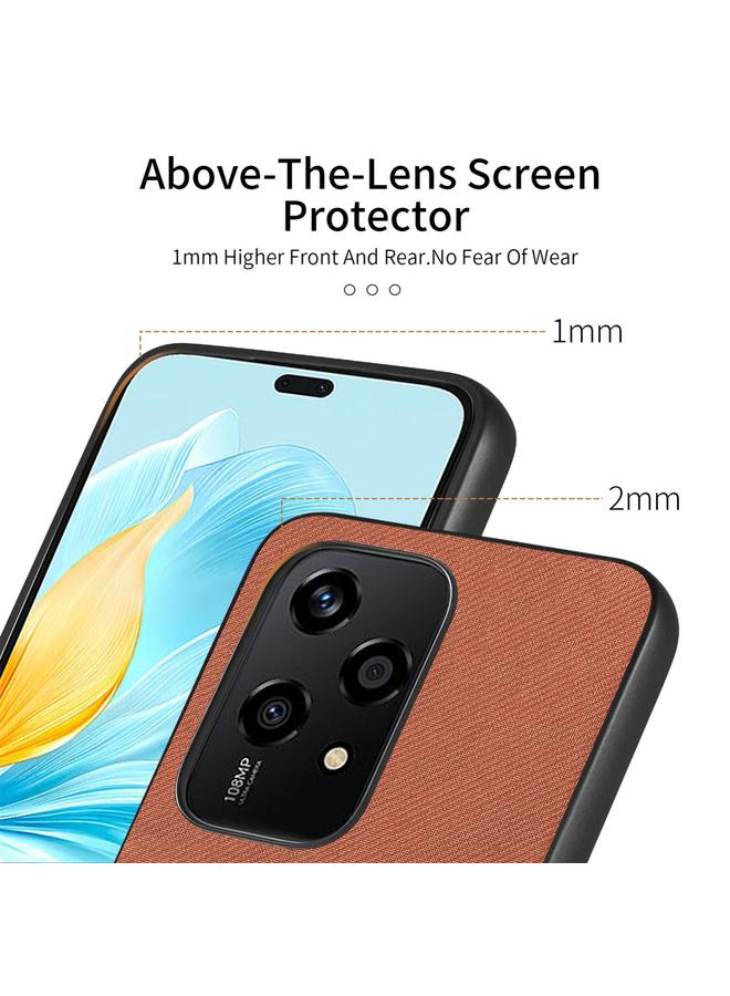 S-TOP Case For Honor 200 Lite Global Twill Fabric Leather Skin Back Phone Case - Image 3