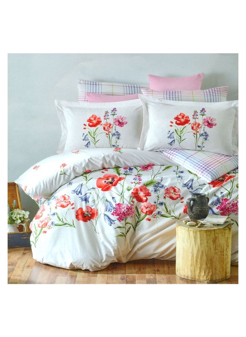 Family Bed quilt set 100% Cotton 2 pieces size 180 x 240 cm Model 1014 from Family Bed  - Image 1