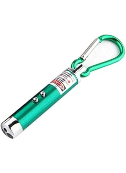 Generic 2in1 LED Laser Pen Pointer - Green, 5mW