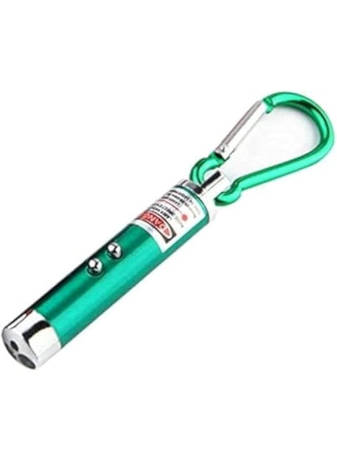 Generic Generic 2in1 LED Laser Pen Pointer - Green, 5mW 