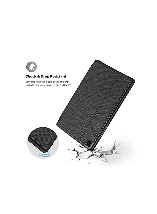 Procases Galaxy Tab A7 Lite 8.7” 2021 Case (Sm-T220/ T225/ T227), Slim Stand Protective Case Folio Cover For 2021 8.7-Inch Galaxy Tab A7 Lite Tablet–Black - Image 4