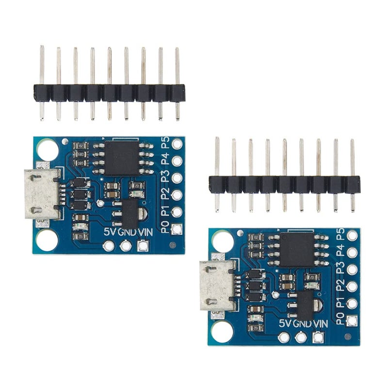 مجموعة Ximimark 2 قطع لوحة تطوير Mini ATTINY85 USB لمشروع Digispark Kickstarter لـ Arduino IDE 1.00