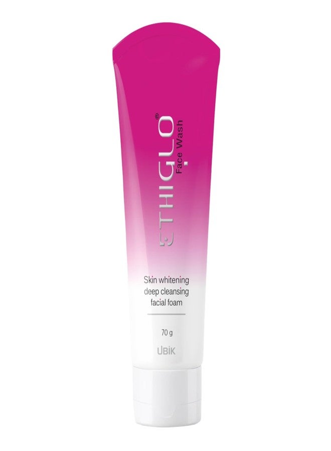 Ethiglo Skin whitening Face Wash (70ml) - Gentle Brightening Soap Infused with Kojic Acid and Glycolic Acid - Image 1