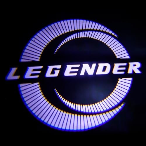 KMH Ghost Shadow Light LED Projector Light Compatible with Legender, Warning Anti Rear end Collision, 3D Welome Sensor Wireless Car Logo Design Puddle Lamp - Pack of 1 - Image 2