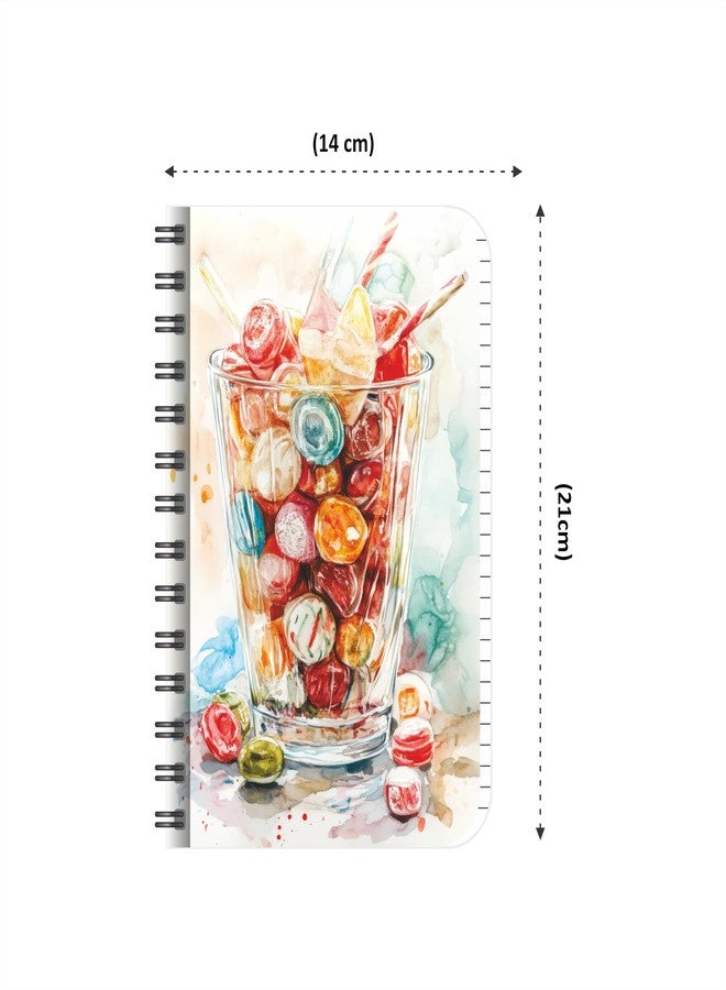 شايب دفتر ملاحظات SHAPE Wiro A5 ذو غلاف ناعم - 160 صفحة، مسطر بخط واحد، ورق سميك 100 جرام/متر مربع، غلاف ناعم مع تجليد حلزوني للكتابة المكتبية وتدوين الملاحظات الدراسية (عبوة من 2) - Image 5