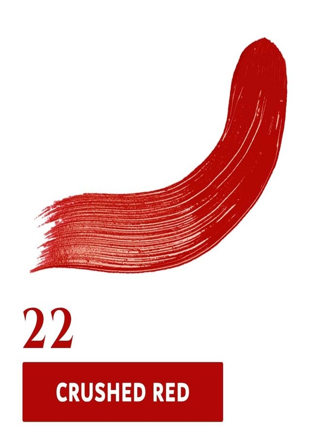 Million Colors Non Stop Matte Lip Color Highly Pigmented Matte Finish Smudge & Transfer Proof Long Lasting Lightweight Lipstick(04 ml Crushed Red 22) - Image 3