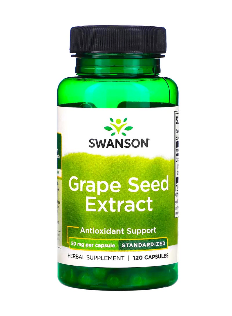 SWANSON Grape Seed Extract 50 mg 120 Capsules