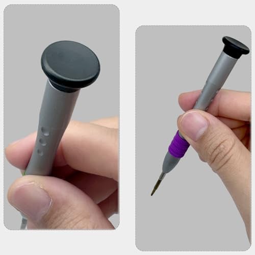 Kannony Wind Precision Phillips Screwdriver PH 0001.5mm #000 Compatible with MacBook iPhone Nintendo Switch DJI Propeller, Anti-slip Grip, S2 High Alloy Steel Head, Magnetic Head, Rotary Cap - Image 4