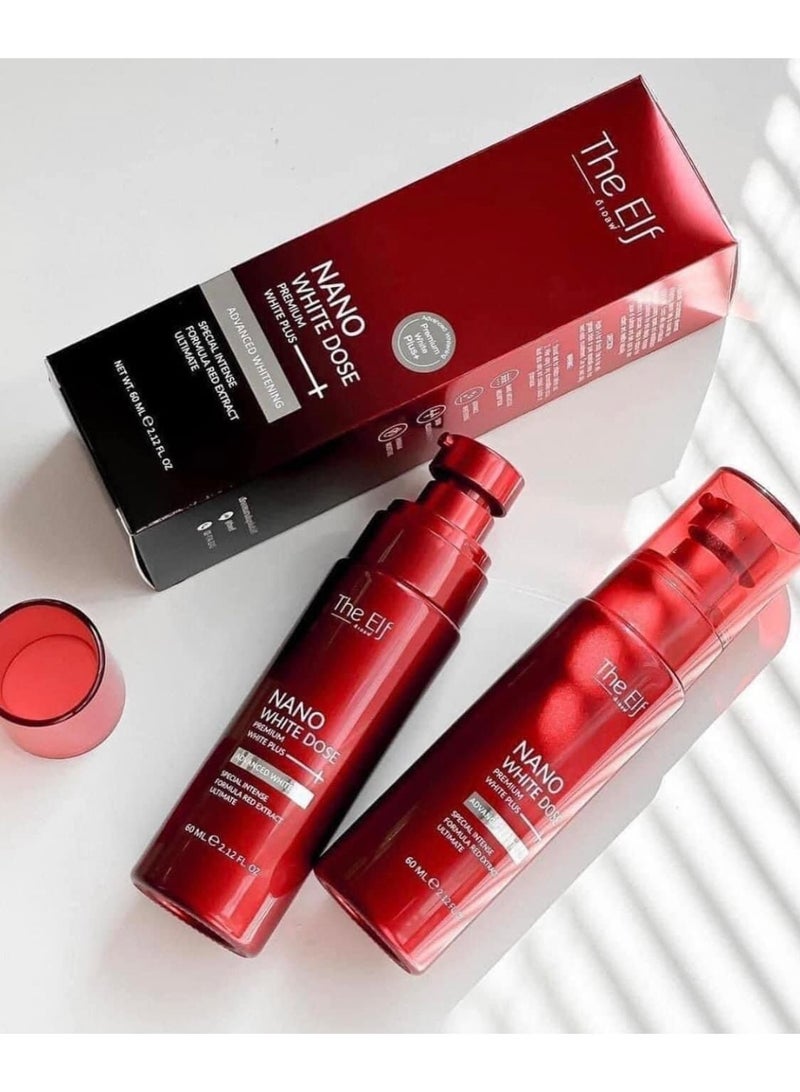 The Elf Nano White Dose 5th Premium White Plus Intensive Whitening Serum 60ml Designed for Radiant Glow, Dark Spot Correction and Skin Tone Enhancement - Image 5