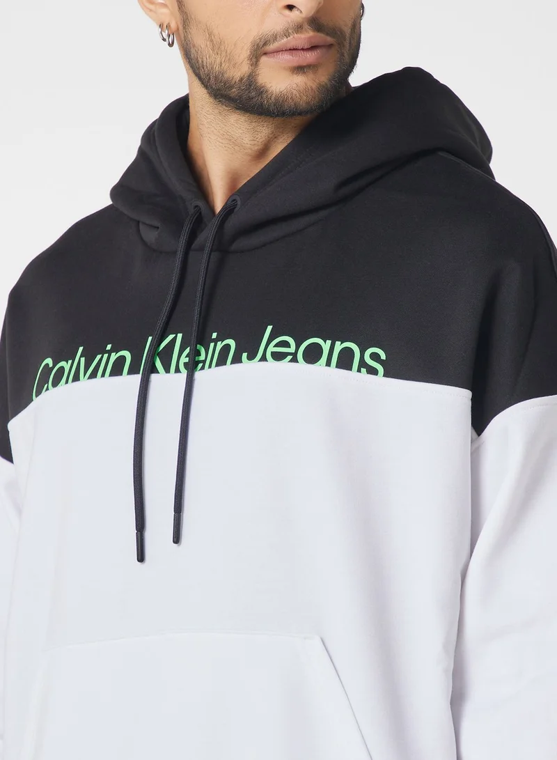 Calvin Klein Jeans Color Block Hoodie