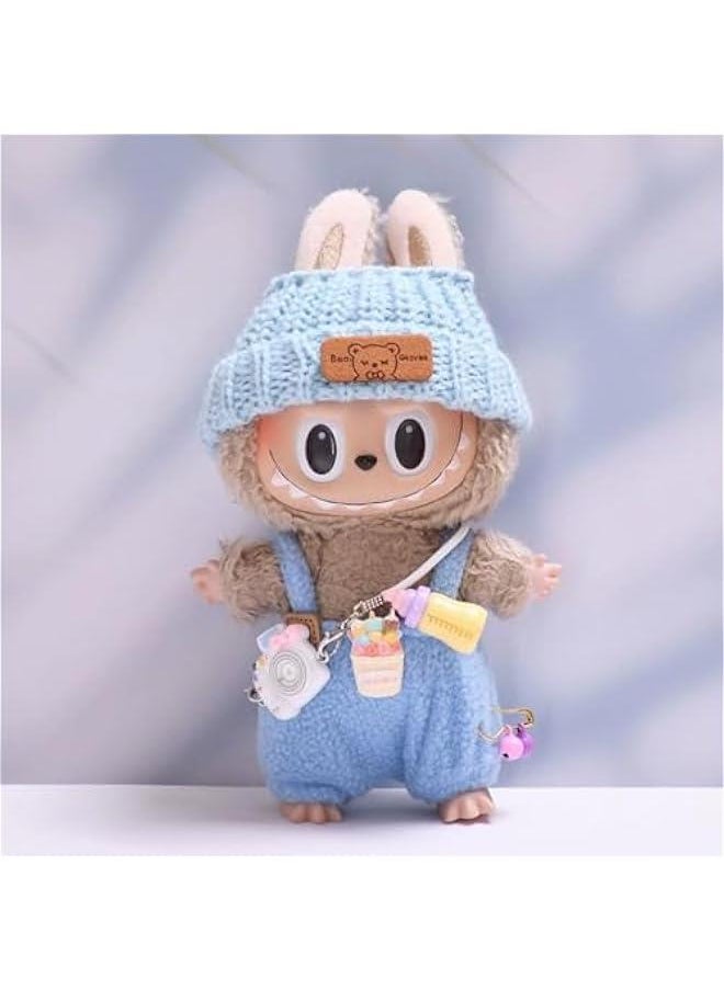 Arabest 2025 New Animal-Themed Labubu Ensemble, Elegant Accessories, Adorable Wardrobe Set for 17cm Labubu (#A)  - Image 2