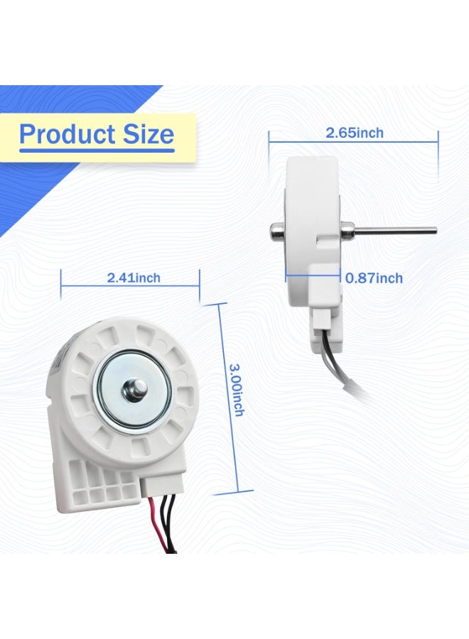 Fridge Evaporator DC Fan Motor - Image 2
